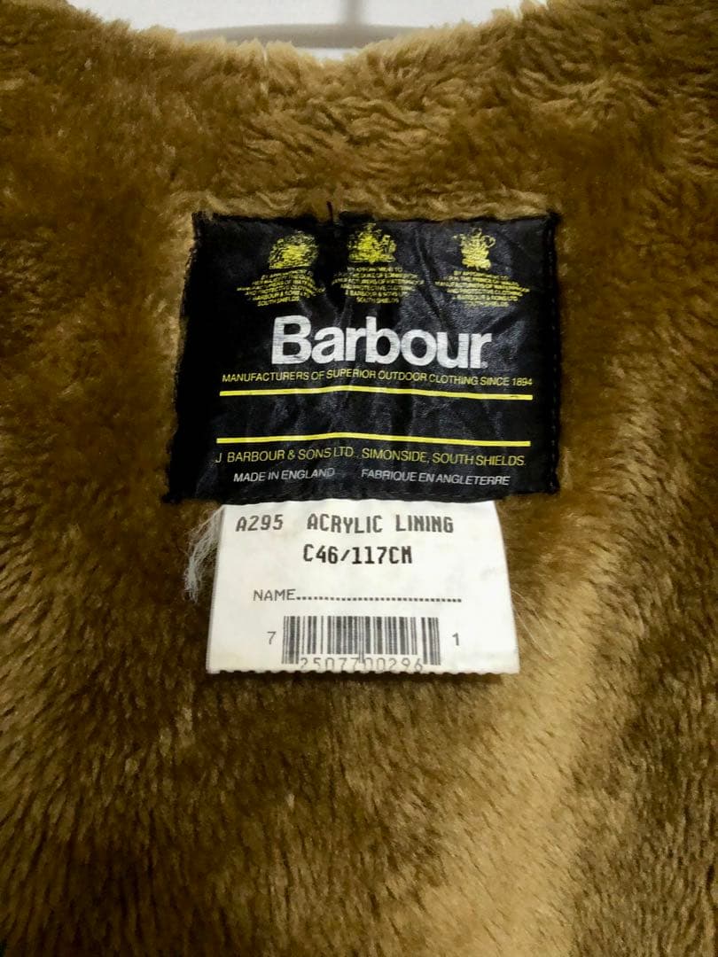 アポロくん ！Barbour バブアー 3ワラント ライナーベスト