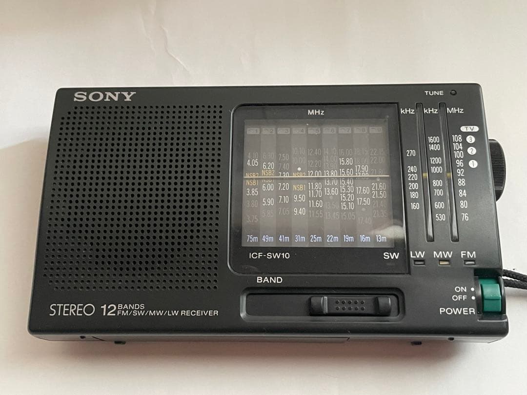 ラジオ・コンポ SONY ICF-SW10
