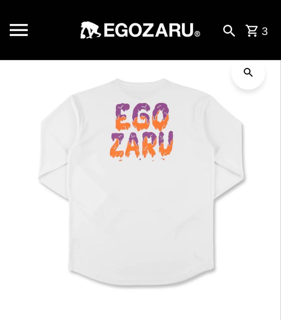EGOZARU 長袖シャツ ホワイト