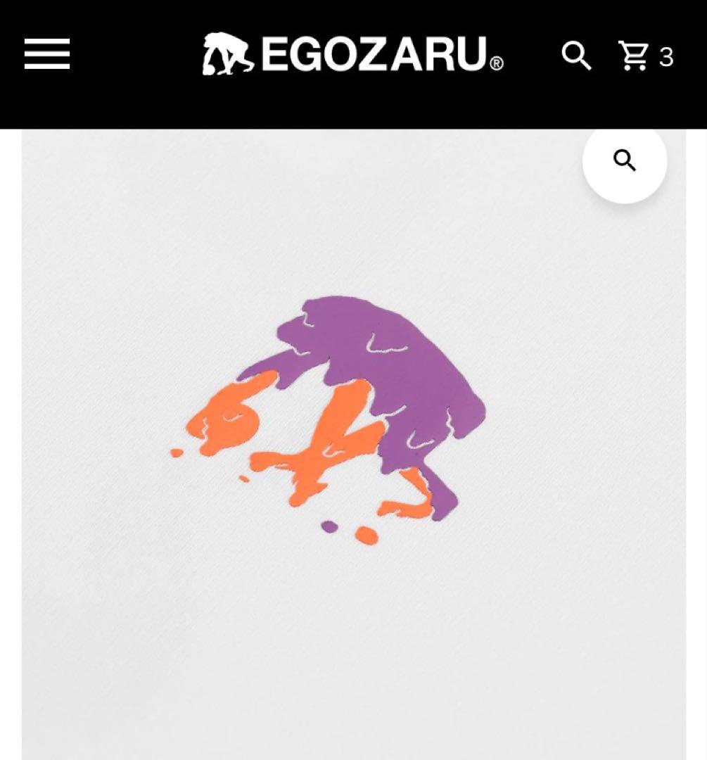 EGOZARU 長袖シャツ ホワイト
