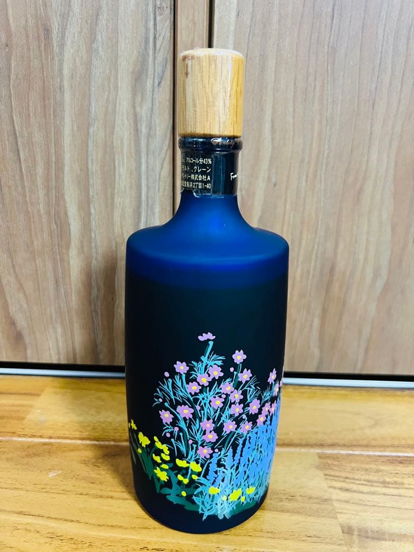 【未開栓】サントリー クレスト 12年 秋の花ボトル