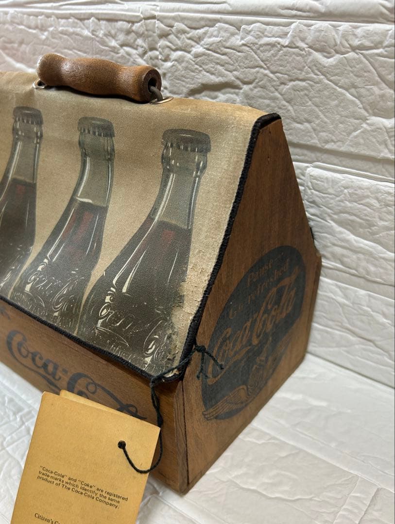 REPRO US コカコーラCoca-Colaビンテージケースデッドストック