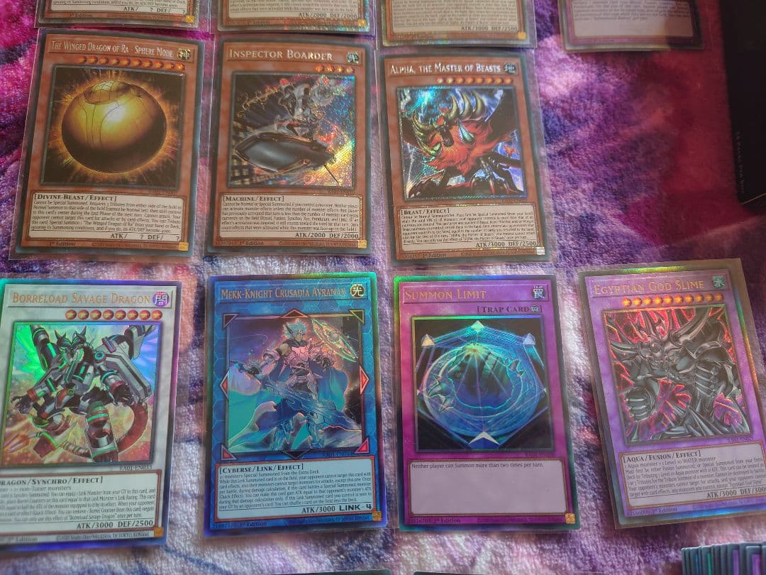 遊戯王　レアコレEU版　開封品 　ラー球体型等　25th