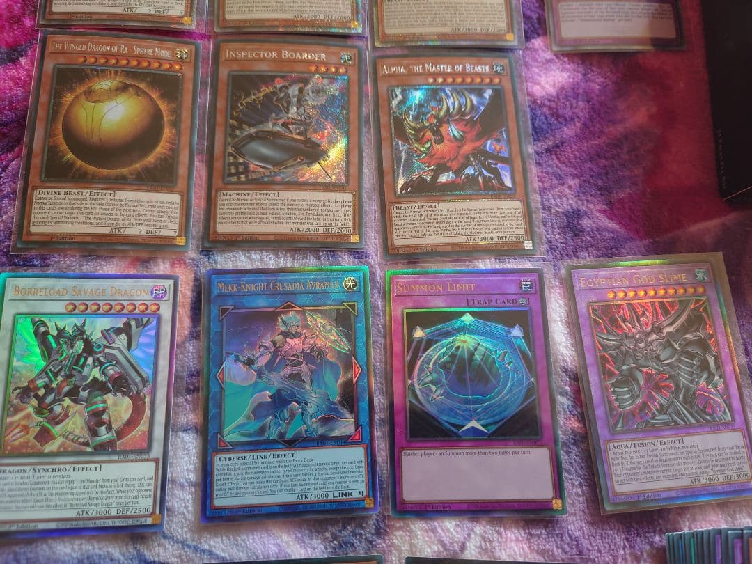 遊戯王　レアコレEU版　開封品 　ラー球体型等　25th