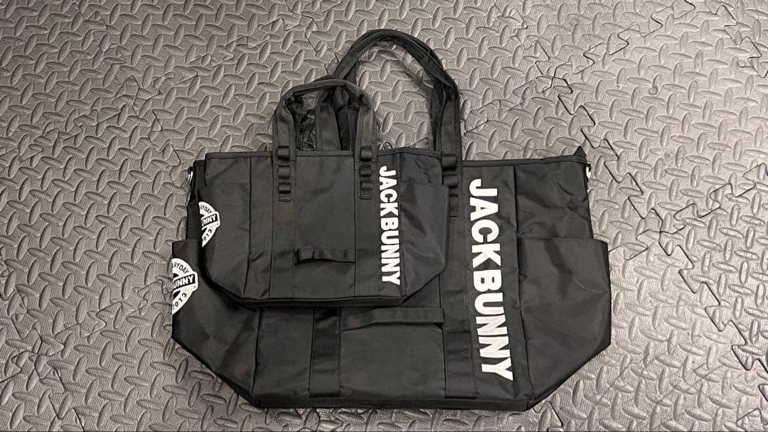 JACK BUNNY ブラックトートバッグセット