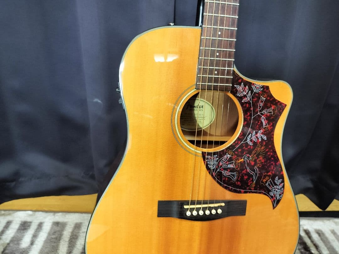 【美品】FENDER 「CD-60CE NAT-DS-V2」 ハードケース付