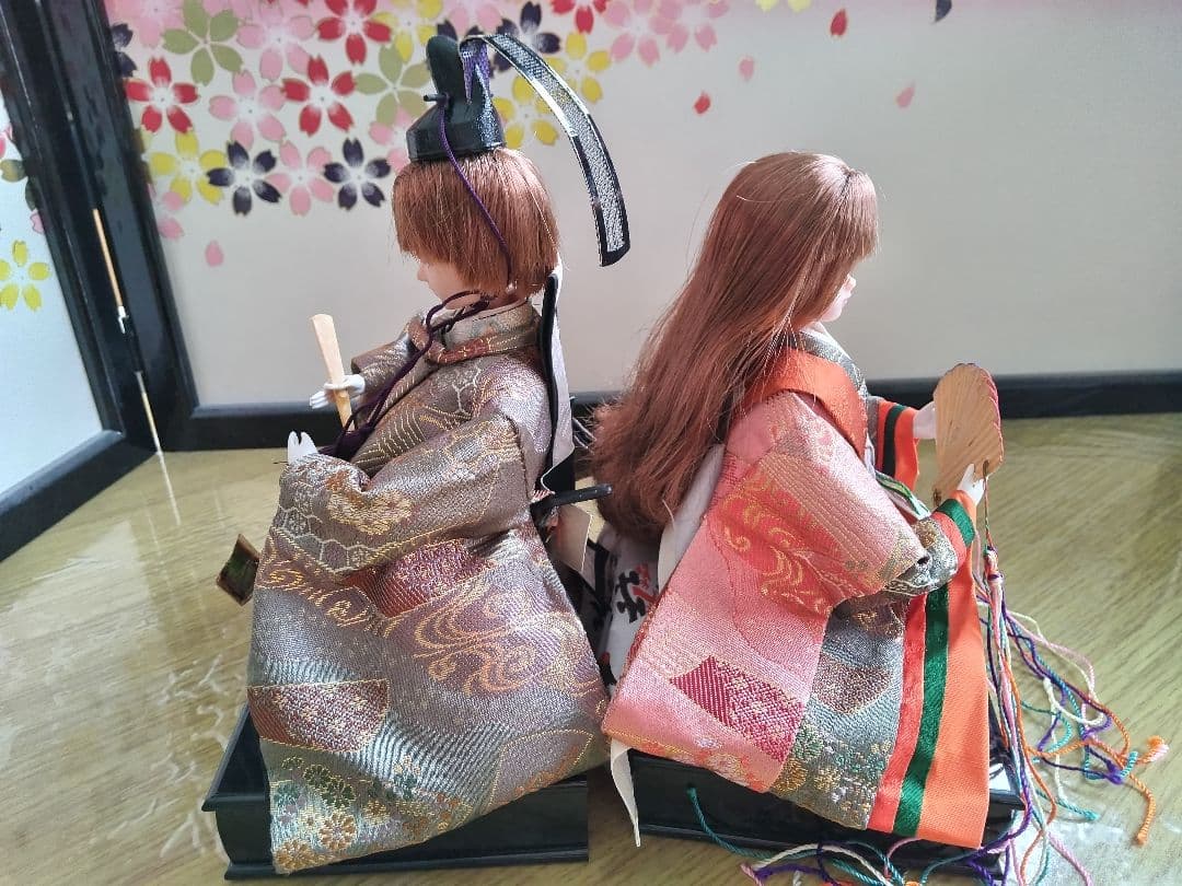 雛人形　リカちゃん 　はると君　親王雛セット　リメイク品　⑦