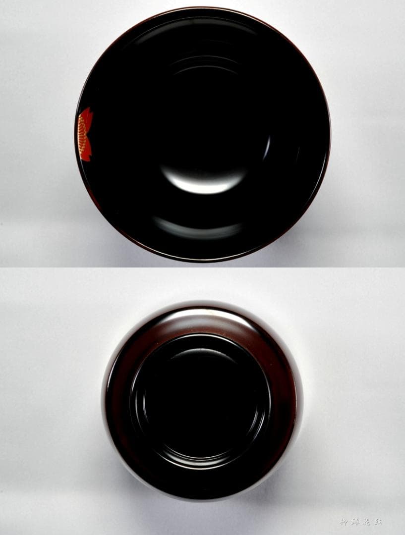 【Lemon】祥明 輪島塗 春秋蒔絵 箸洗 五 共箱 箱瀬淳一