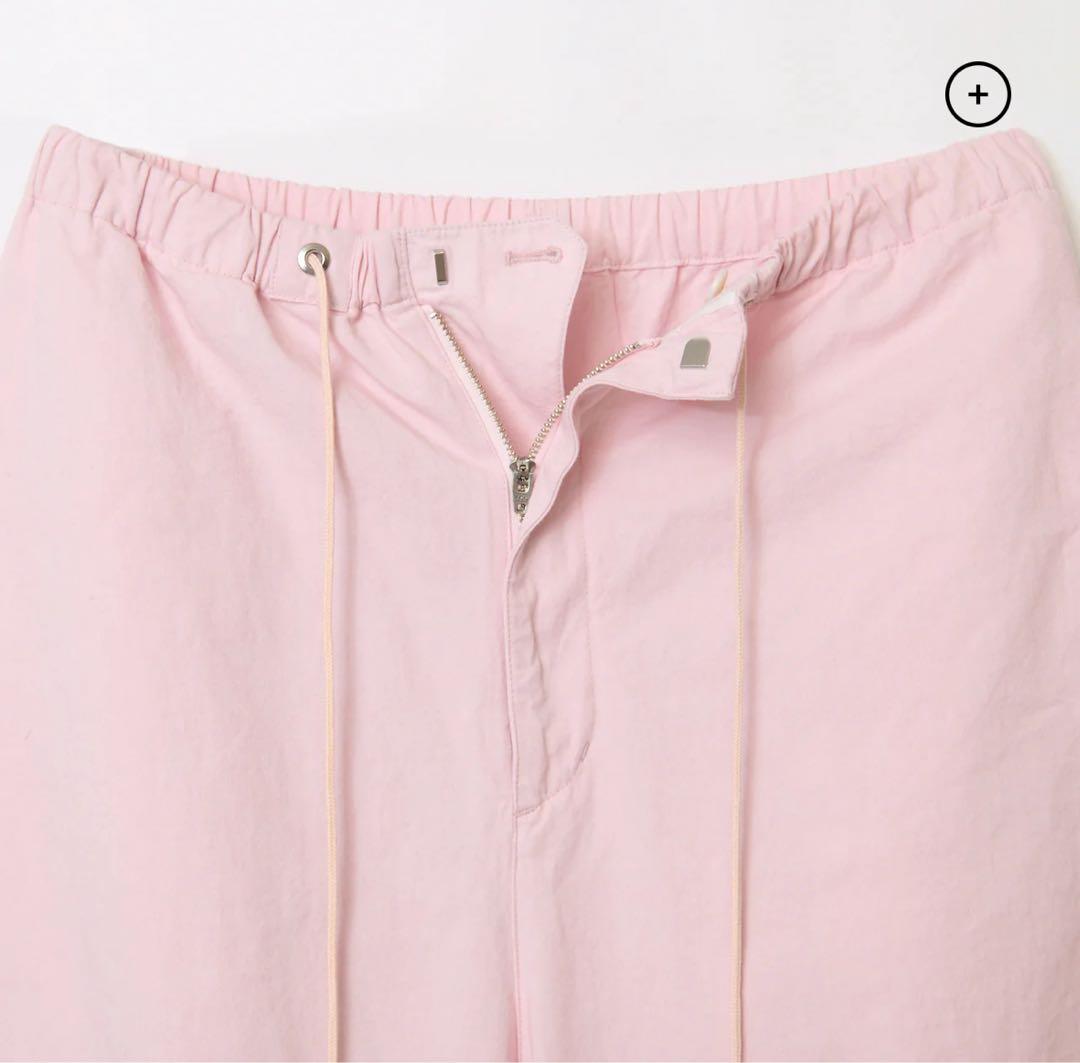 THE SHISHIKUI パラシュートパンツ ピンク M