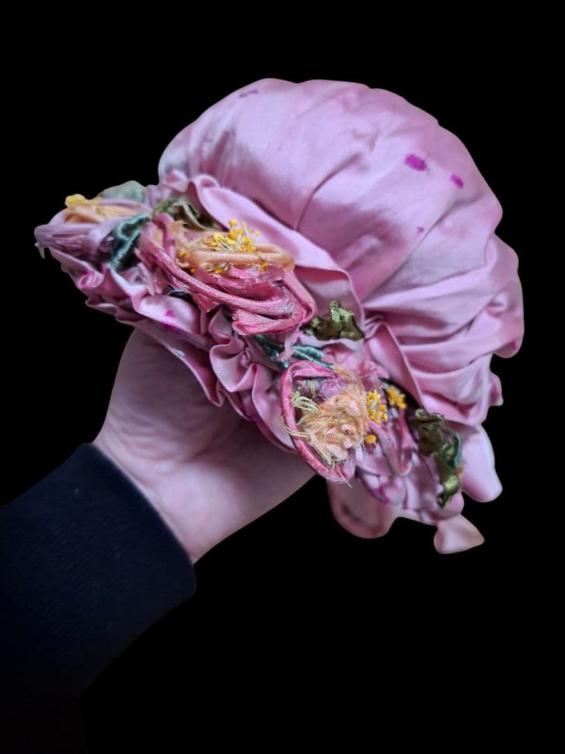 アンティーク★ビスクドール★ボネ★ドレス★ジュモー★ミニョネット★フランス人形