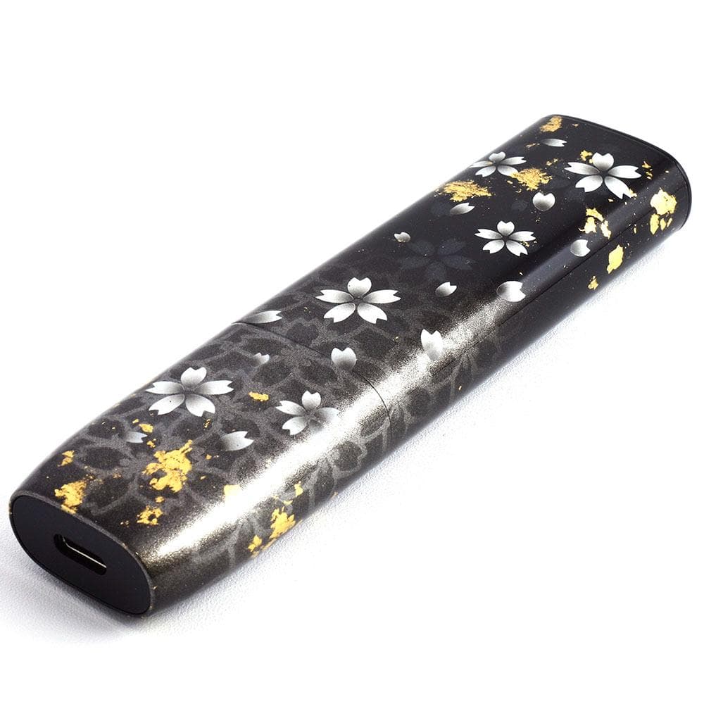 IQOS ILUMAiONE　カスタムペイント　桜鯉柄　モノトーン