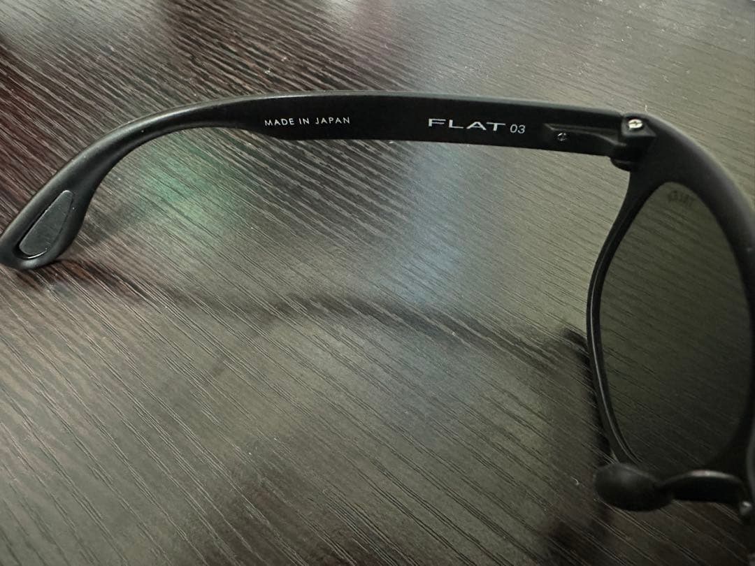 タレックス　OZNIS FLAT03 マットブラック トゥルービューゴルフ