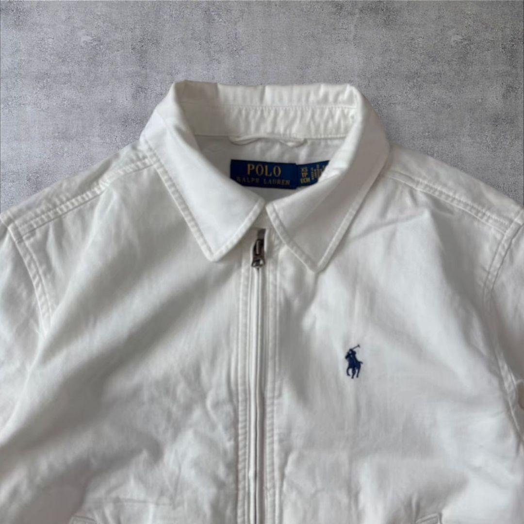 現行 QR ラルフローレン スイングトップ 白 RALPH LAUREN