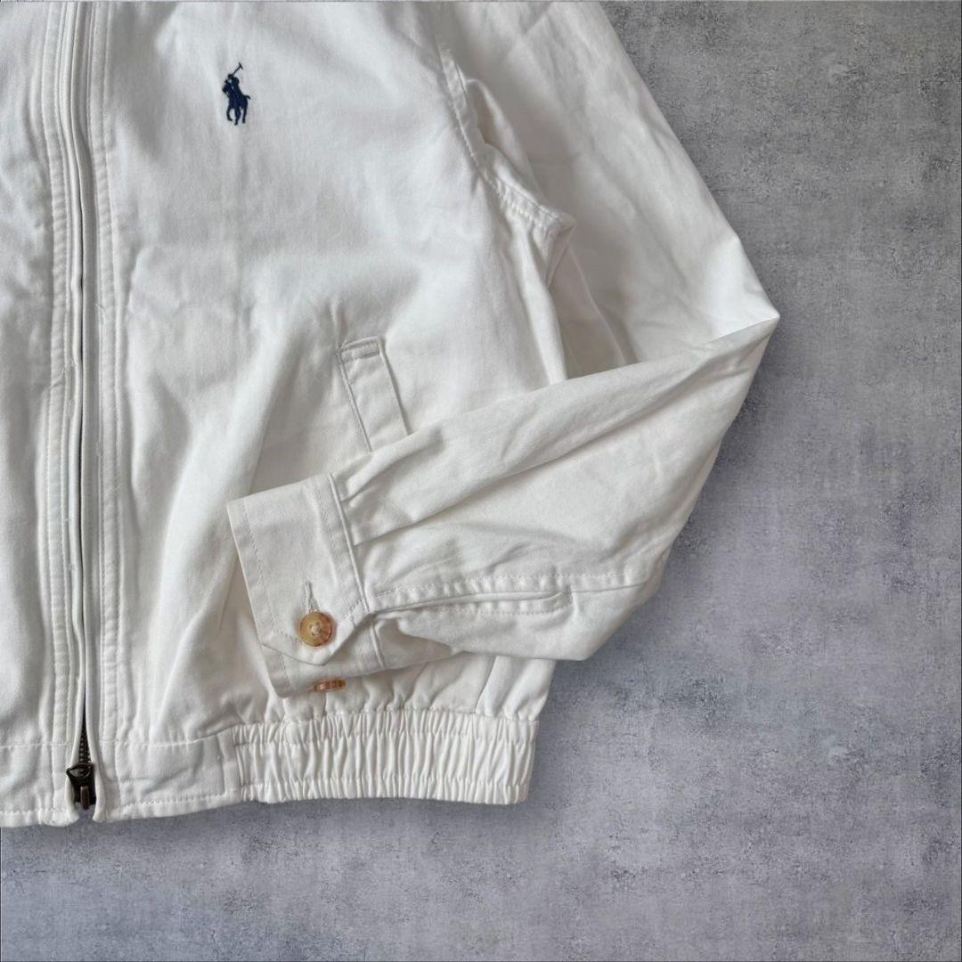 現行 QR ラルフローレン スイングトップ 白 RALPH LAUREN