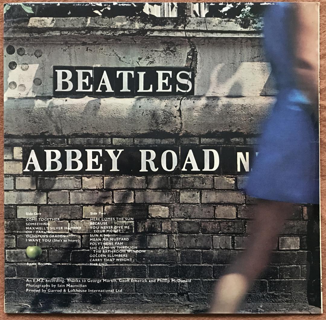 K*t様 UKミスプリラベル 稀少初回盤 THE BEATLES ABBEY R