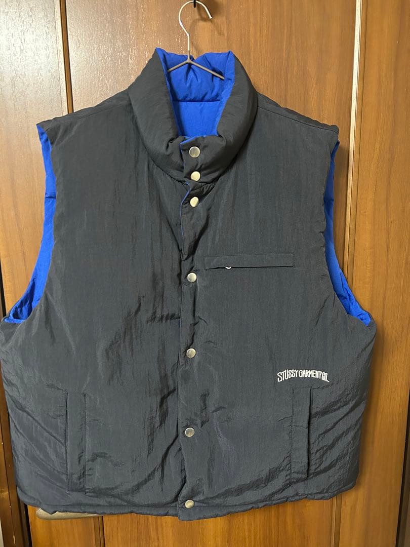 ジャケット・アウター STUSSY REVERSIBLE DOWN WORKGEAR VEST