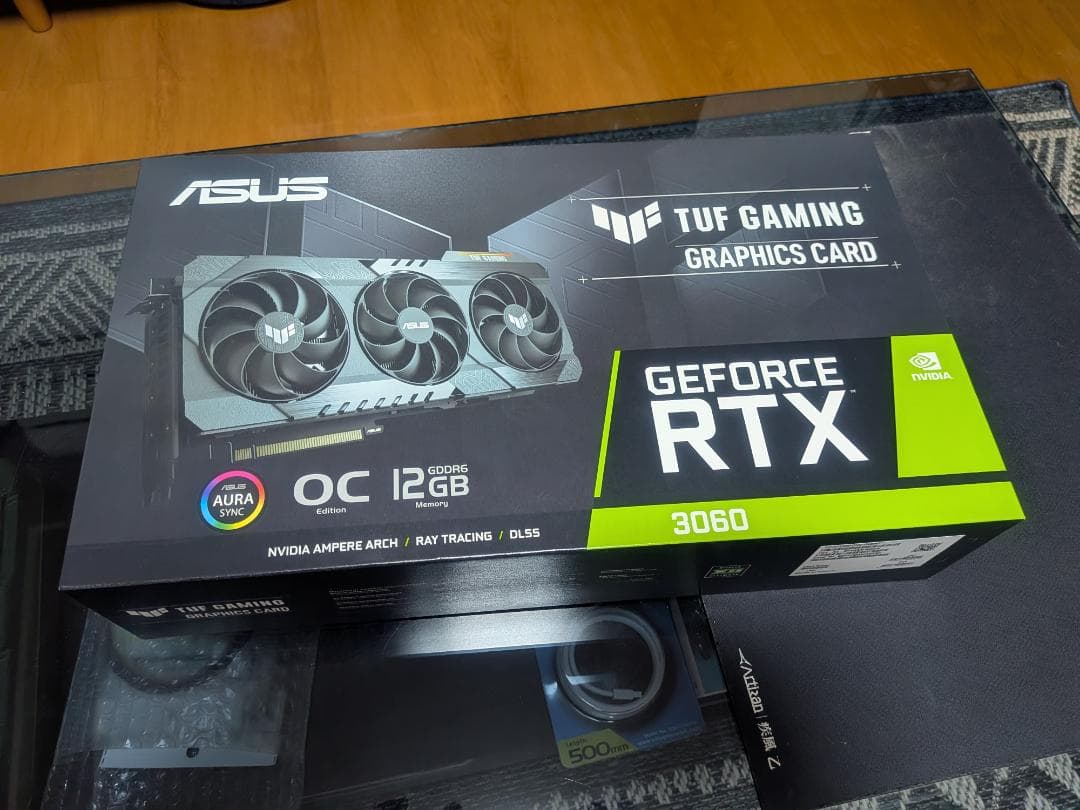 【動作確認済み・訳アリ価格】ASUS TUF RTX3060 O12G