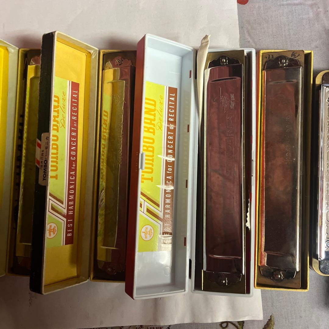 TOMBO BAND ハーモニカセット7個