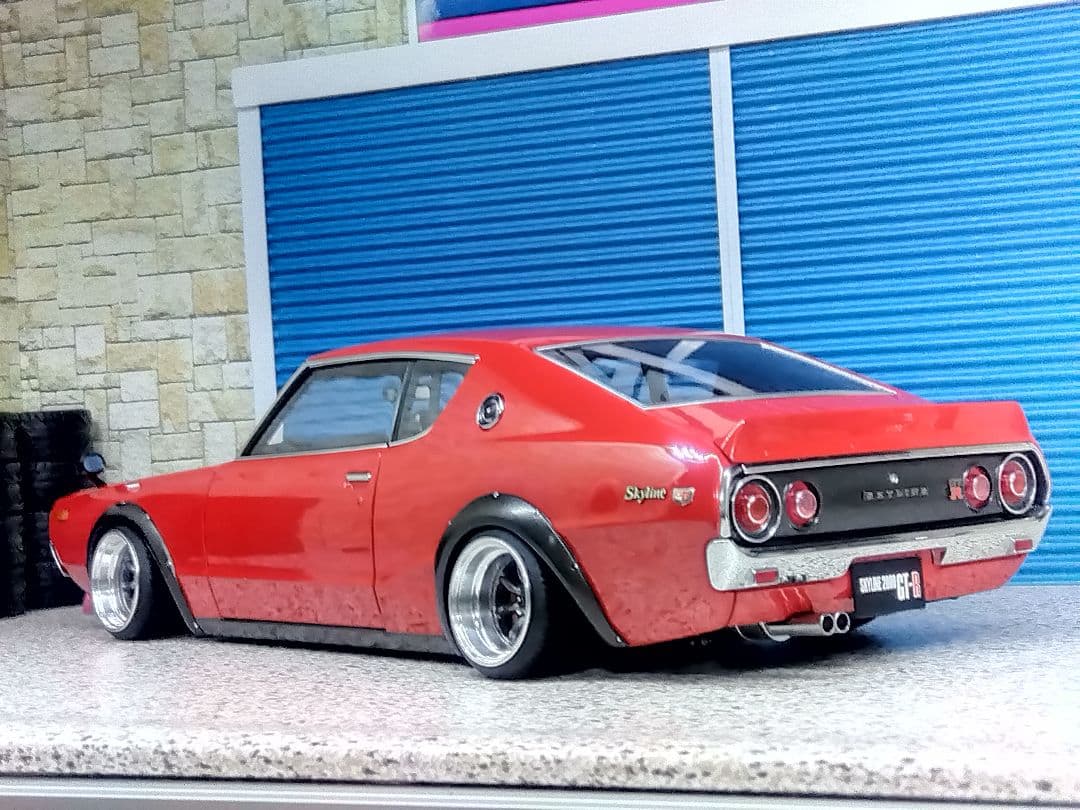 AUTOart 1/18ミニカー スカイライン 2000 GT-R カスタム