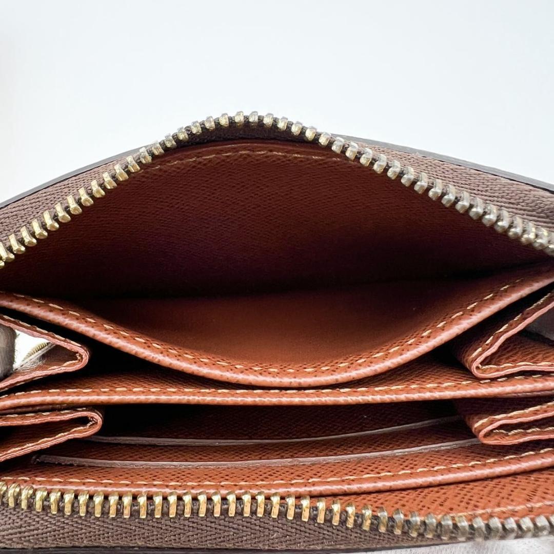 【美品】ヴィトン モノグラム ジッピーパース ラウンド 財布 ケース