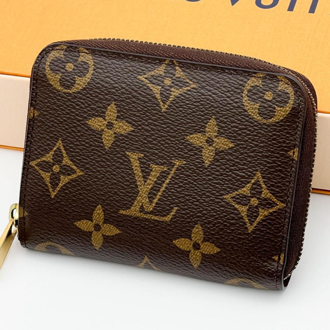 【美品】ヴィトン モノグラム ジッピーパース ラウンド 財布 ケース