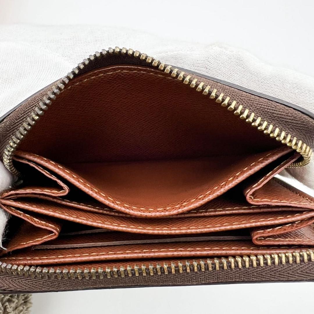 【美品】ヴィトン モノグラム ジッピーパース ラウンド 財布 ケース