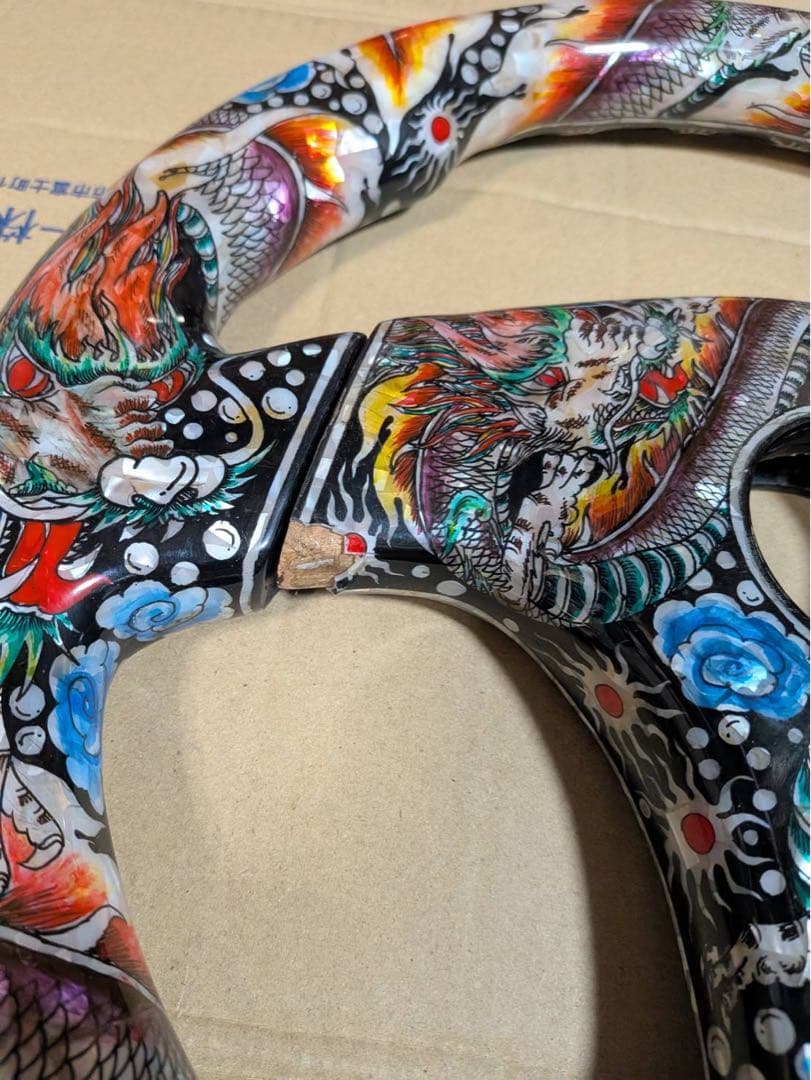 グラフティ　ステアリング　33mm usdm 一点もの