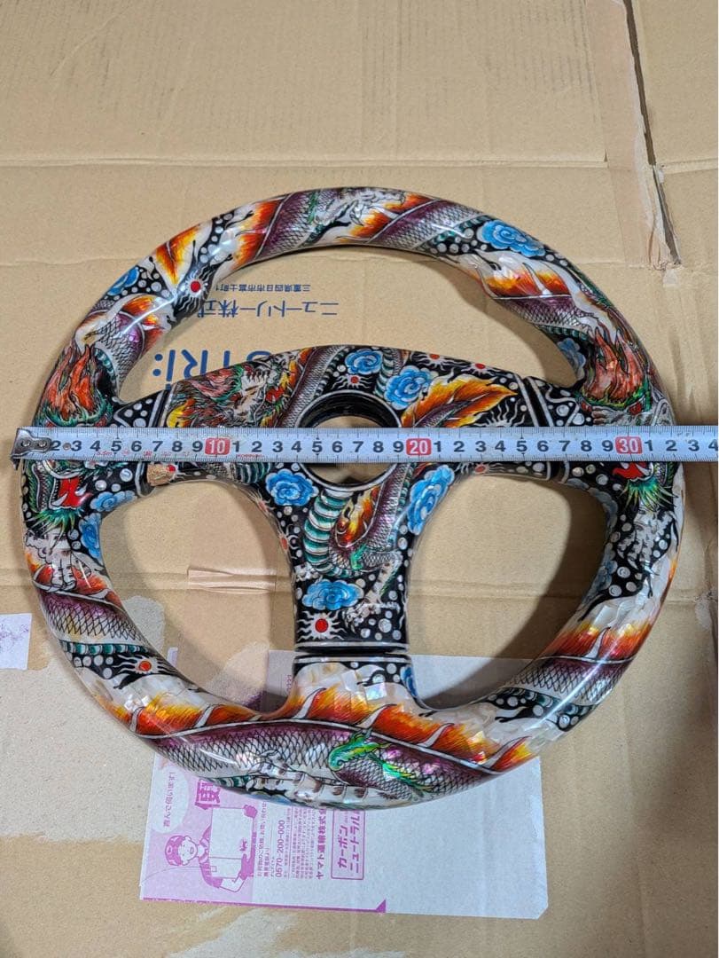 グラフティ　ステアリング　33mm usdm 一点もの