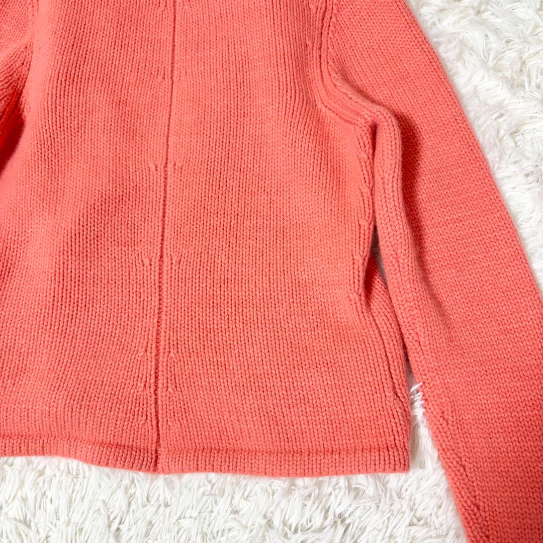 ラルフローレン コレクション パープルレーベル カシミヤ混 カーディガン ピンク