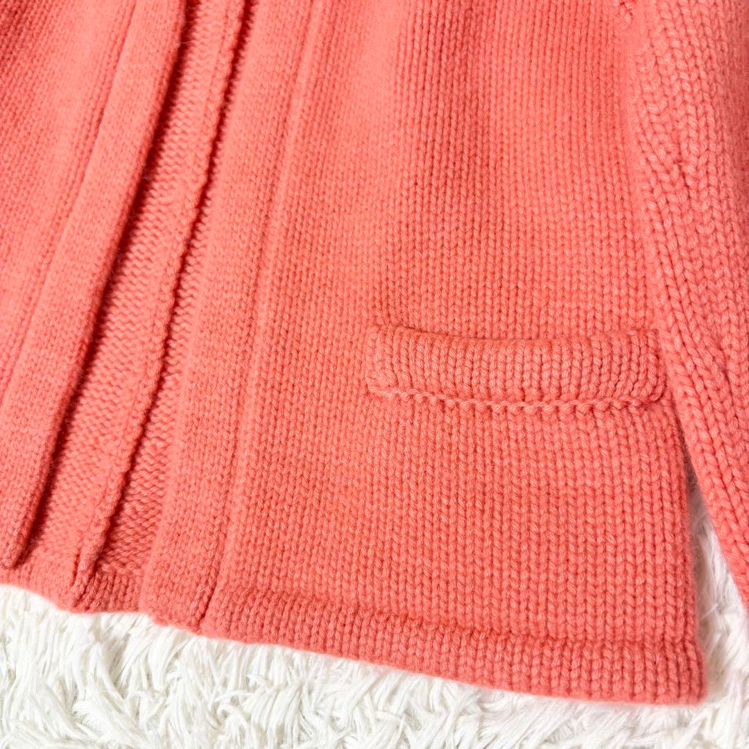 ラルフローレン コレクション パープルレーベル カシミヤ混 カーディガン ピンク