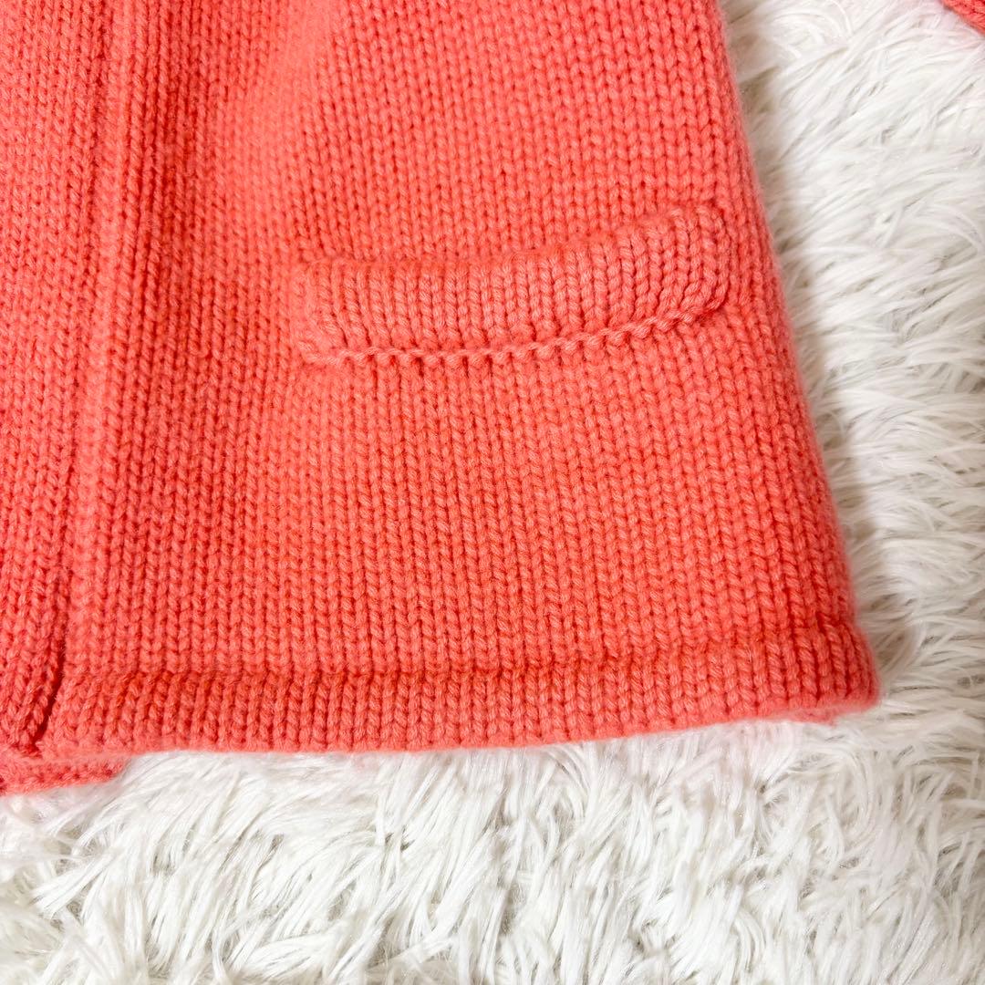 ラルフローレン コレクション パープルレーベル カシミヤ混 カーディガン ピンク