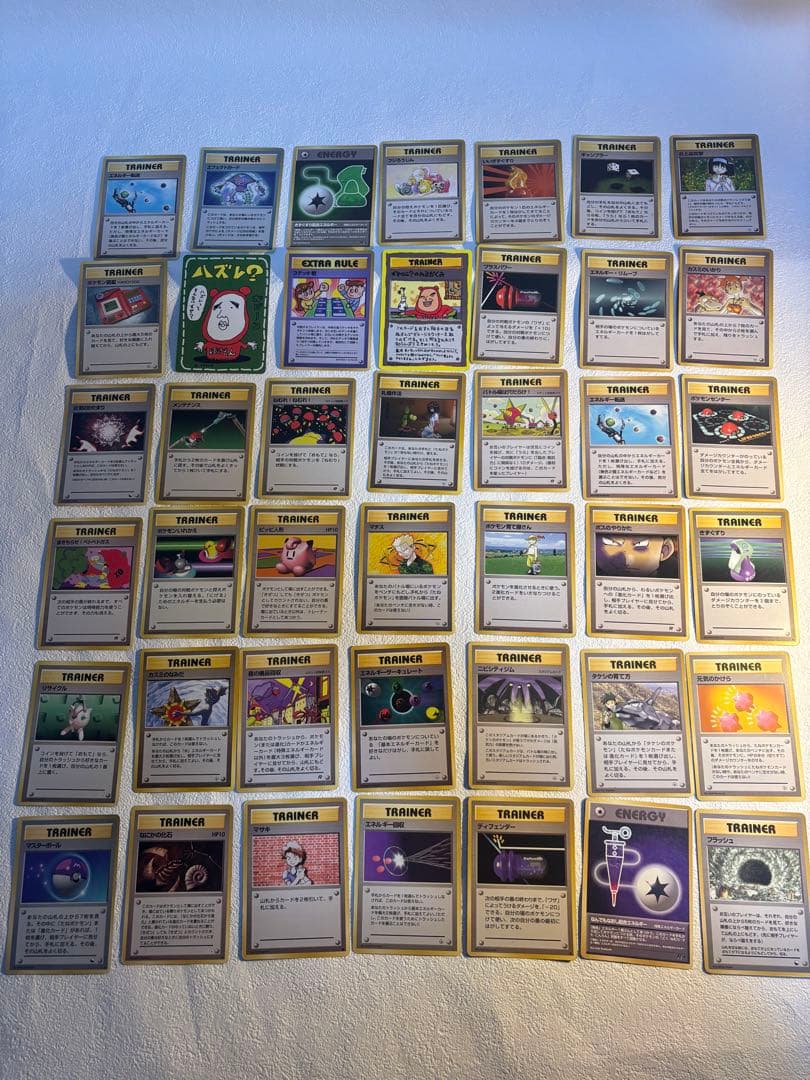 ポケモンカード 旧裏　トレーナーカード　まとめ売り