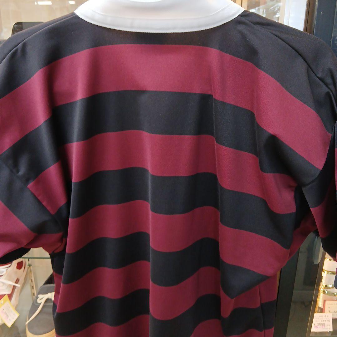 adidas 125周年記念 早稲田大学 ラガーシャツ S