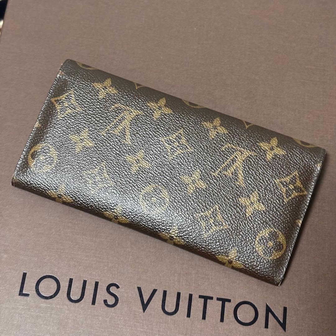 LOUIS VUITTON モノグラム 長財布 ポルトフォイユ エミリー