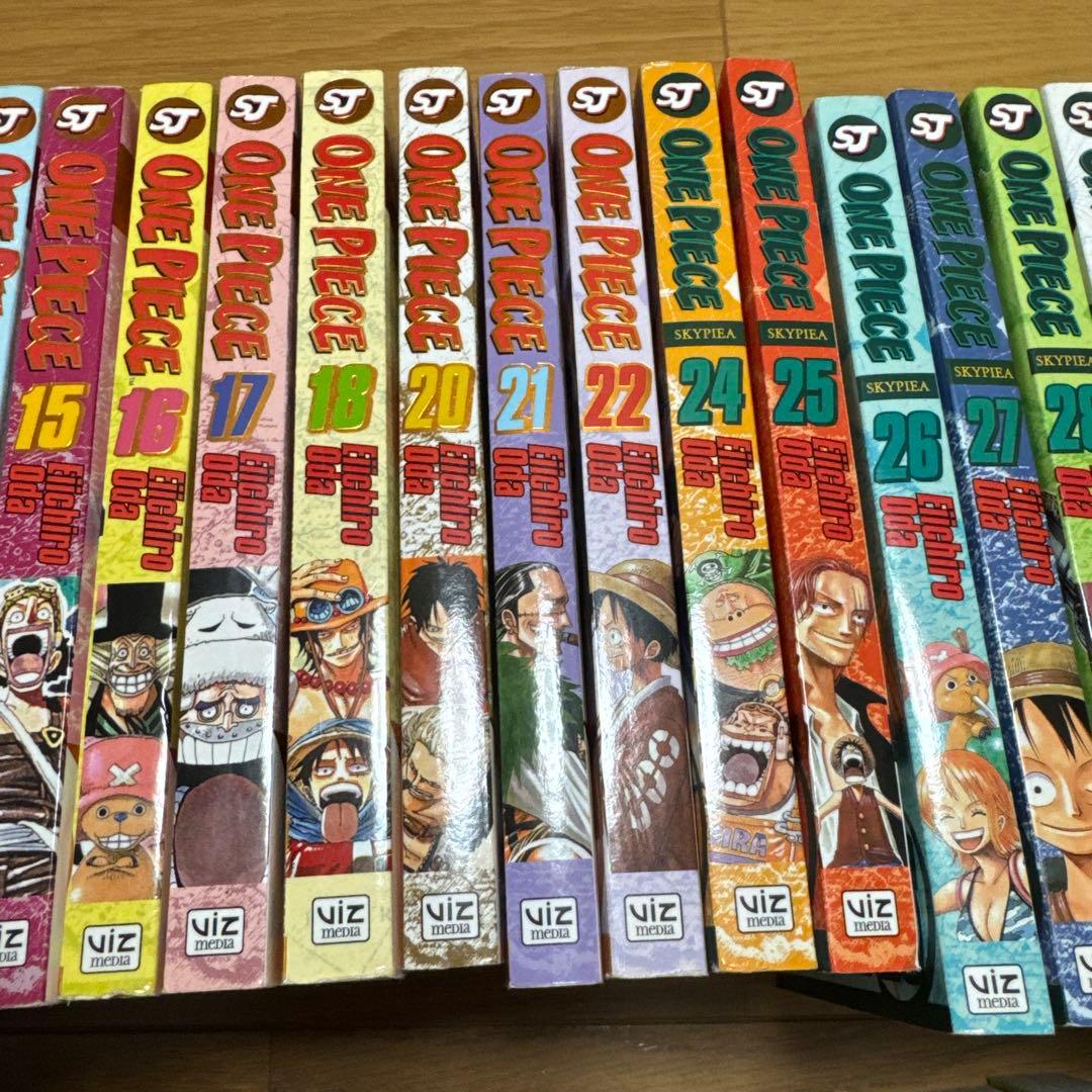 ONEPIECE 5-57巻　洋書