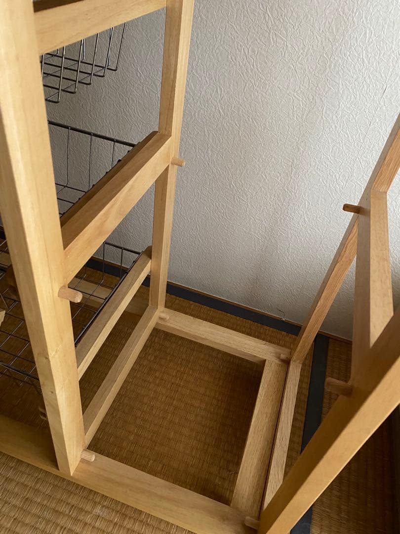 キャトルセゾン　キッチンワゴン　キャスター付