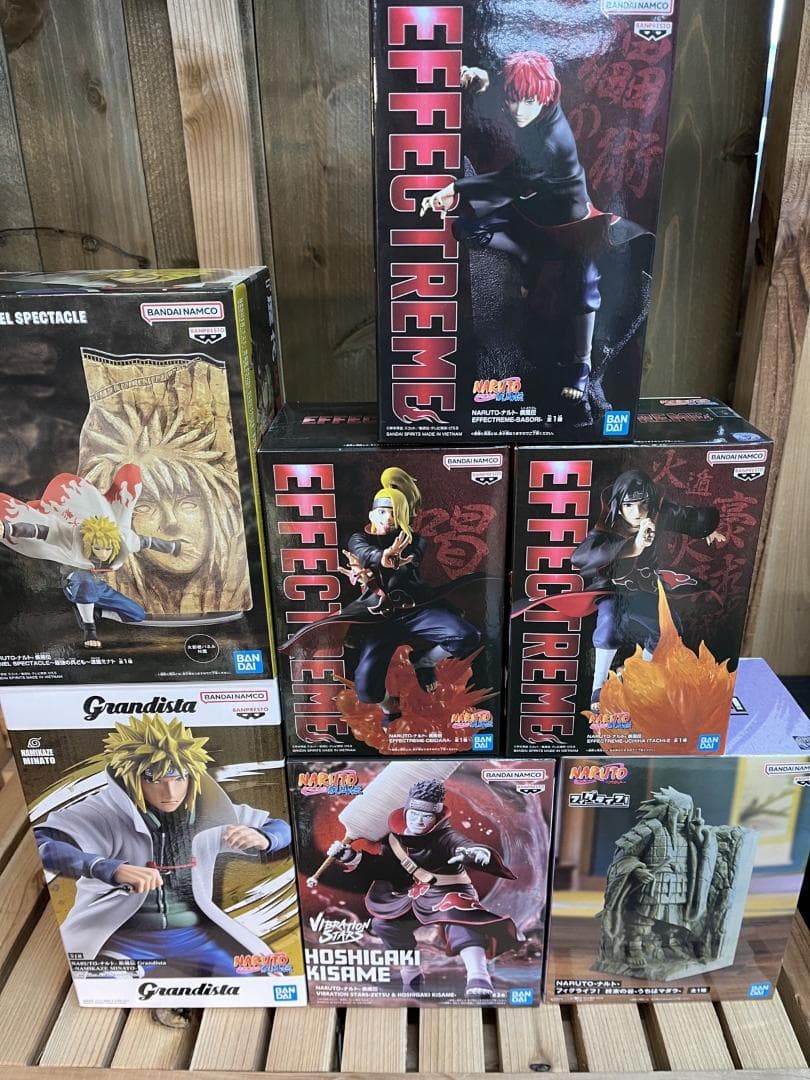 【新品】NARUTO 暁 ミナト他 フィギュア8体 まとめ売り