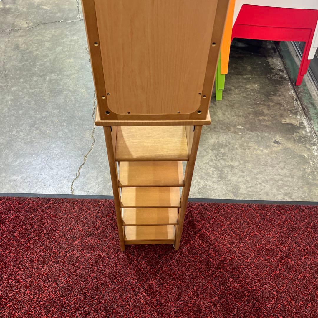 【カリモク】◆スタンドミラー◇美品◆収納付き◇ハイタイプ◆