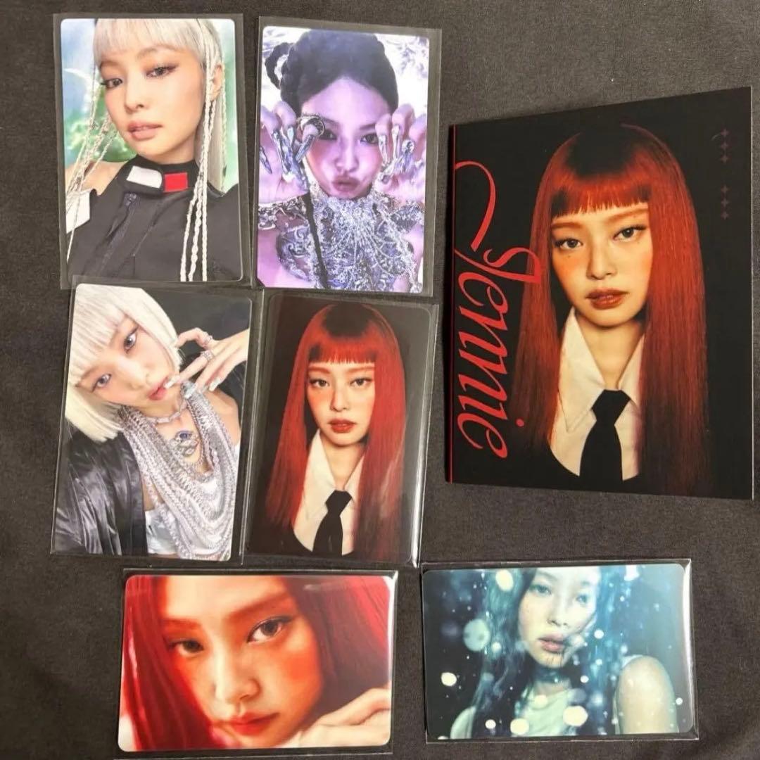 JENNIE ジェニ RUBY qq music TME 特典 トレカ 6枚