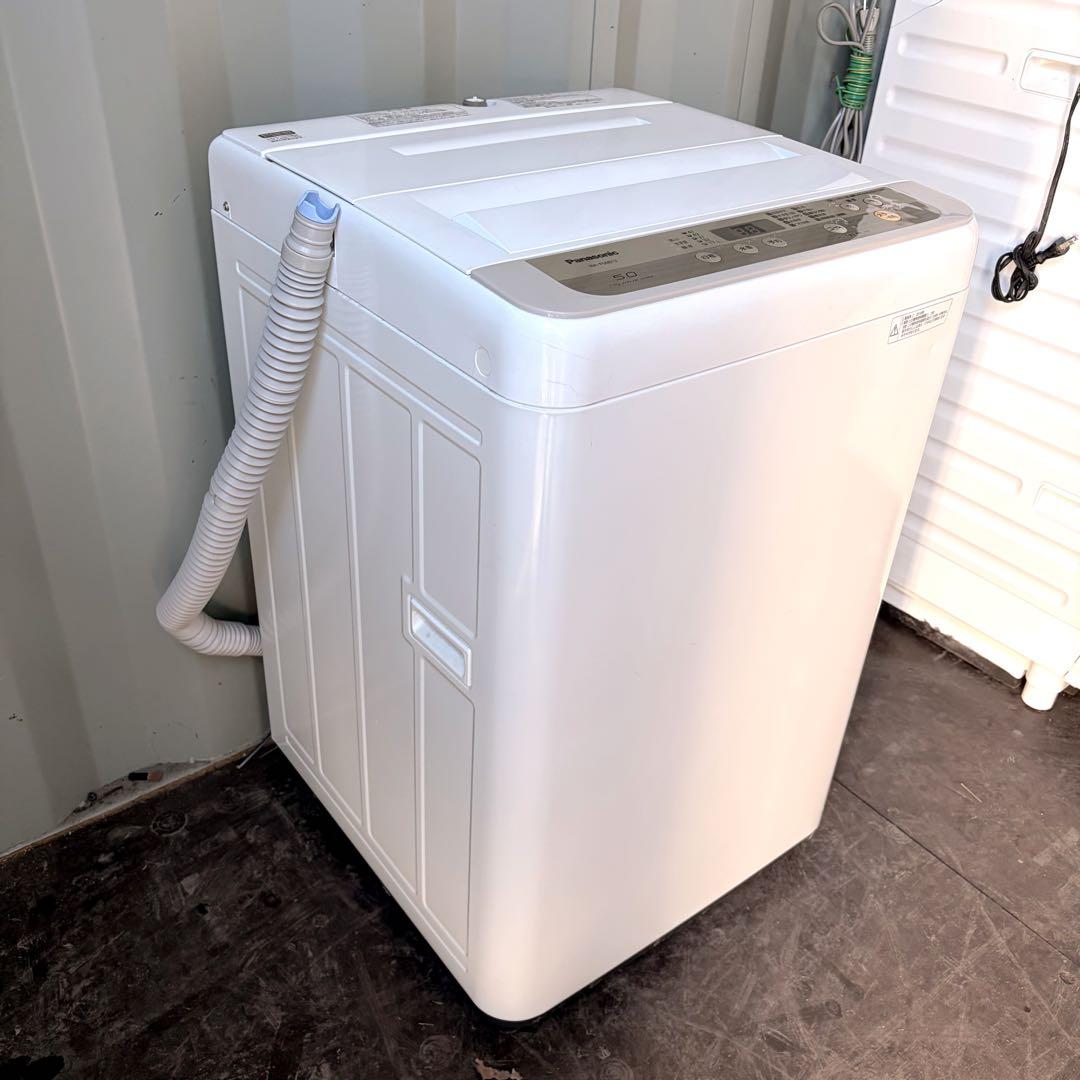73運搬取付無料！シャンパン純正Panasonicすっきりデザイン全自動洗濯機！