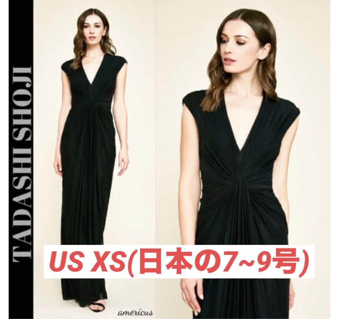 TADASHI SHOJI ブラック ドレス XS