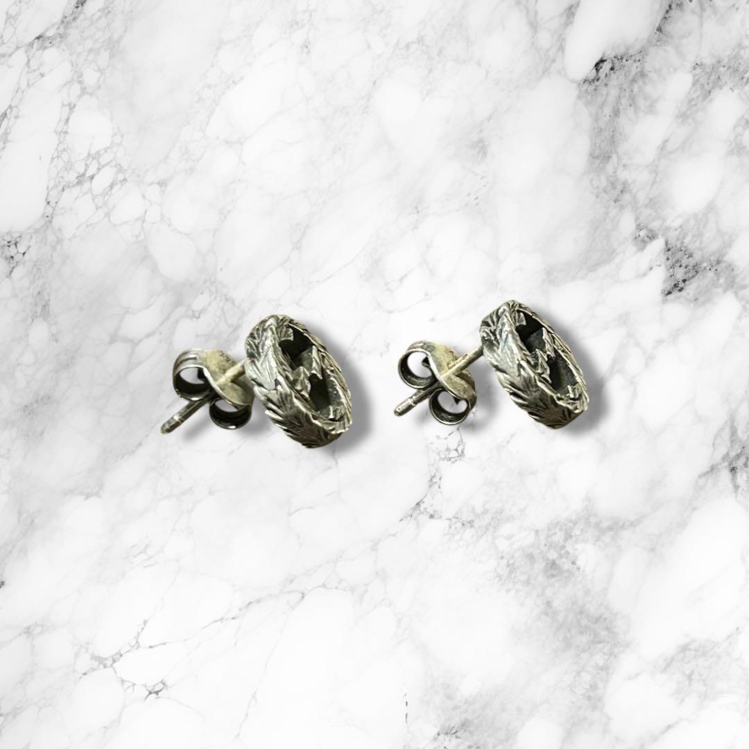 【GUCCI】グッチ インターロッキング ピアス 両耳用 シルバー925