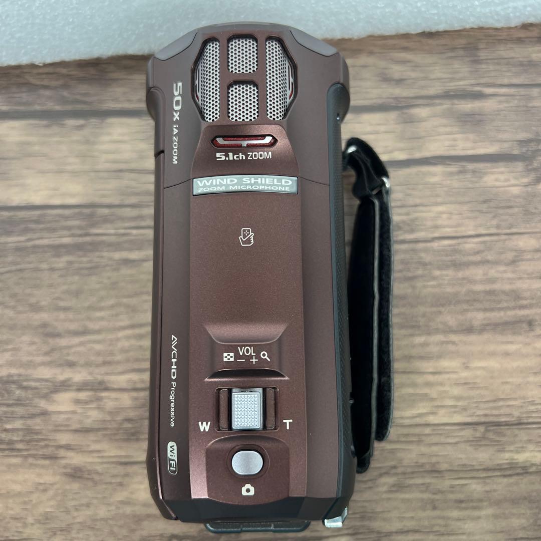 262017パナソニック デジタルハイビジョンビデオカメラ HC-V750M-T