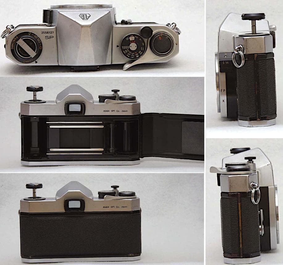 作例あり★フイルム実写OK!／ペンタックス＋レンズPENTAX SP Asahi