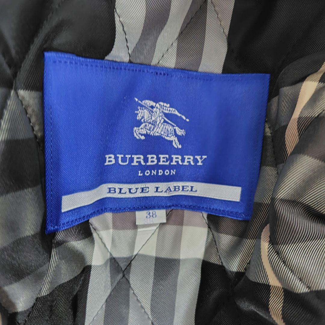 専用　バーバリーブルーレーベル　ダッフルコート　3way　ファー　ノバチェック