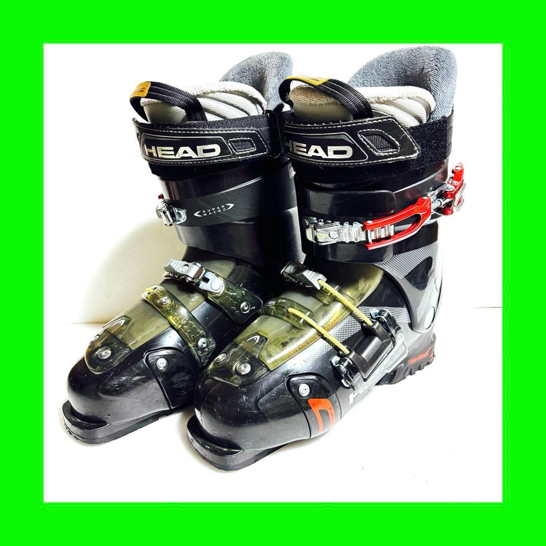 27cm-27.5ＣＭスキーブーツ　ヘッド　321mm　黒色ブラック　格安特価