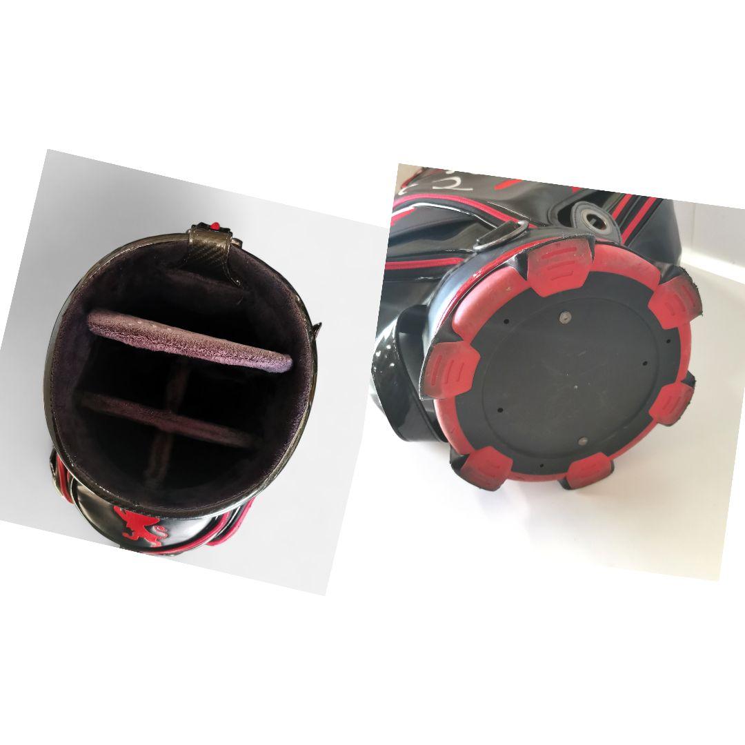 Piretti ピレッティキャディバッグ ゴルフバッグ 9型 ブラック