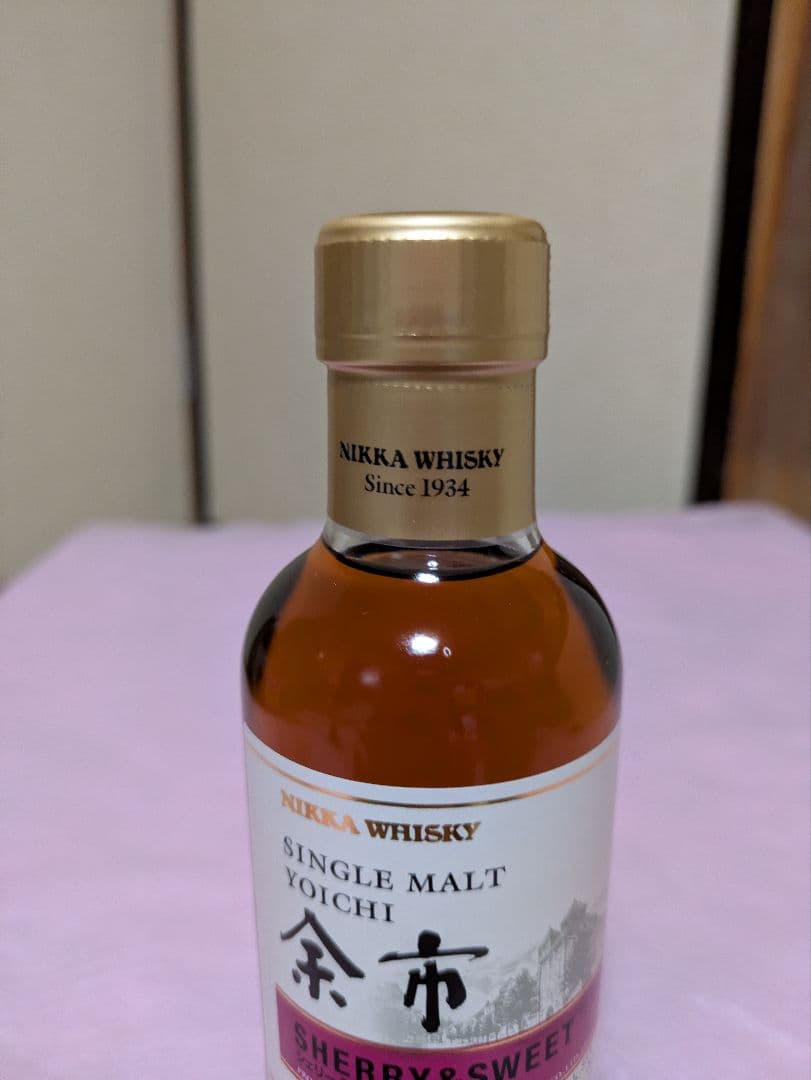 古酒 ニッカウヰスキー 余市 シングルモルト 180ml 3本セット