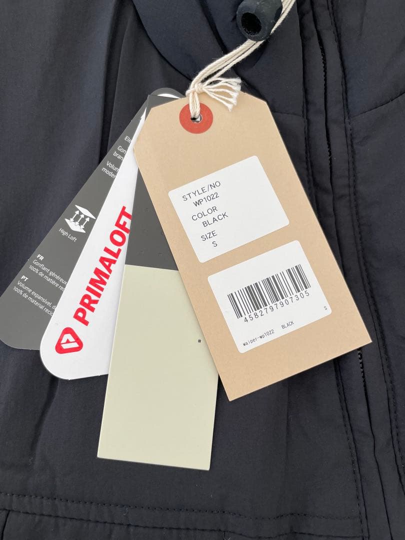 ワイパーインク　レベル7 プリマロフト ベスト S