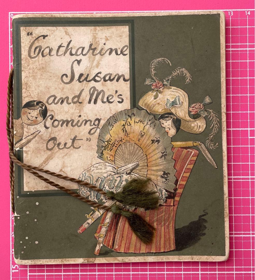 アンティーク　ペグドール　ピクチャーブック